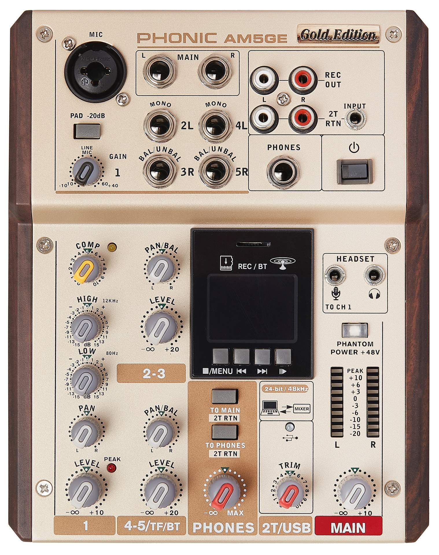 

Микшерный пульт Phonic AM5GE