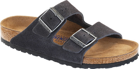 

Женские шлепанцы Birkenstock Arizona Suede with Soft Footbed Velvet Gray Suede with Soft Footbed 37