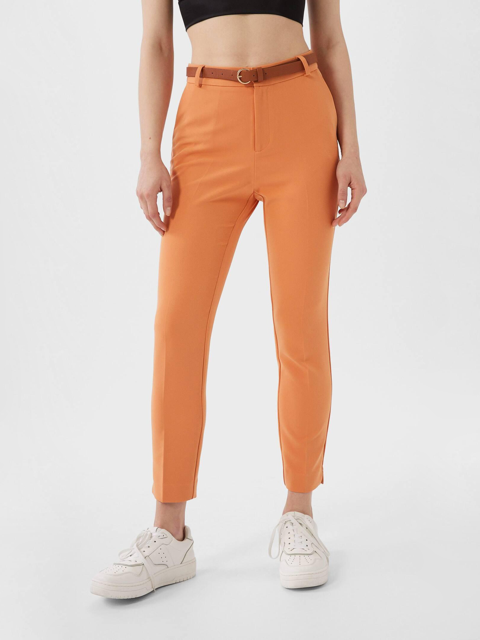 

Брюки Stradivarius 4504/675/340-ACVZ 40 Персиковые