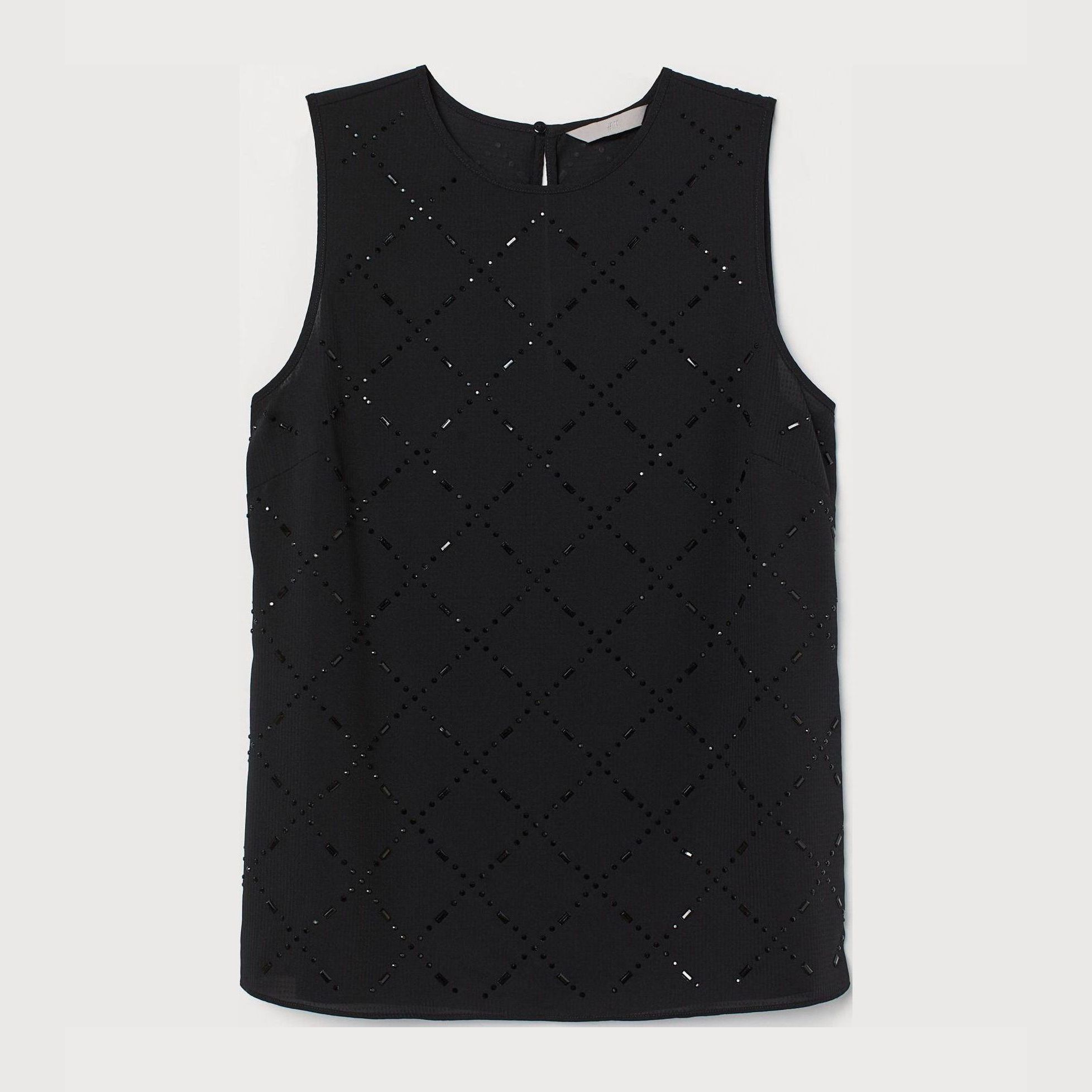 

Топ H&M 7858270-ADMZ 46 Черный