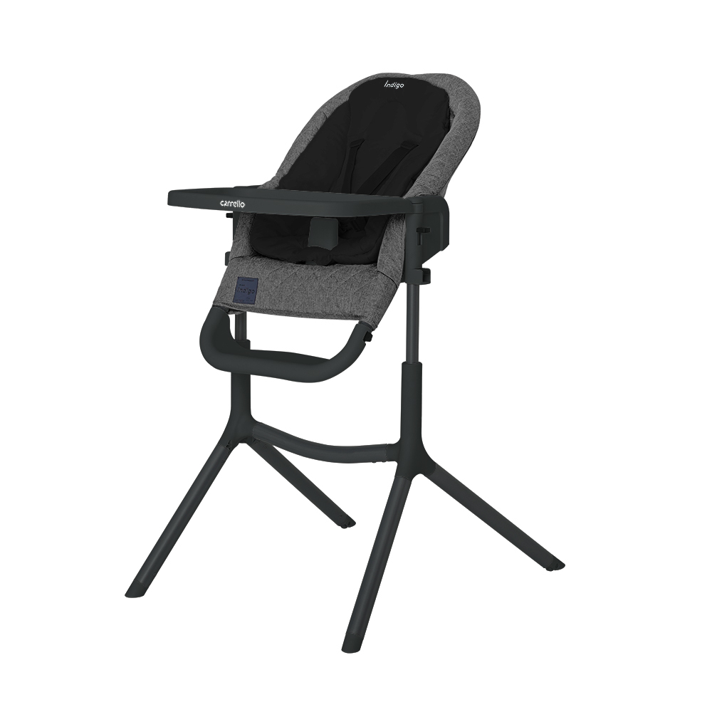 

Стульчик для кормления 2 в 1 CARRELLO Indigo CRL-8402 Graphite Black (CRL-8402)