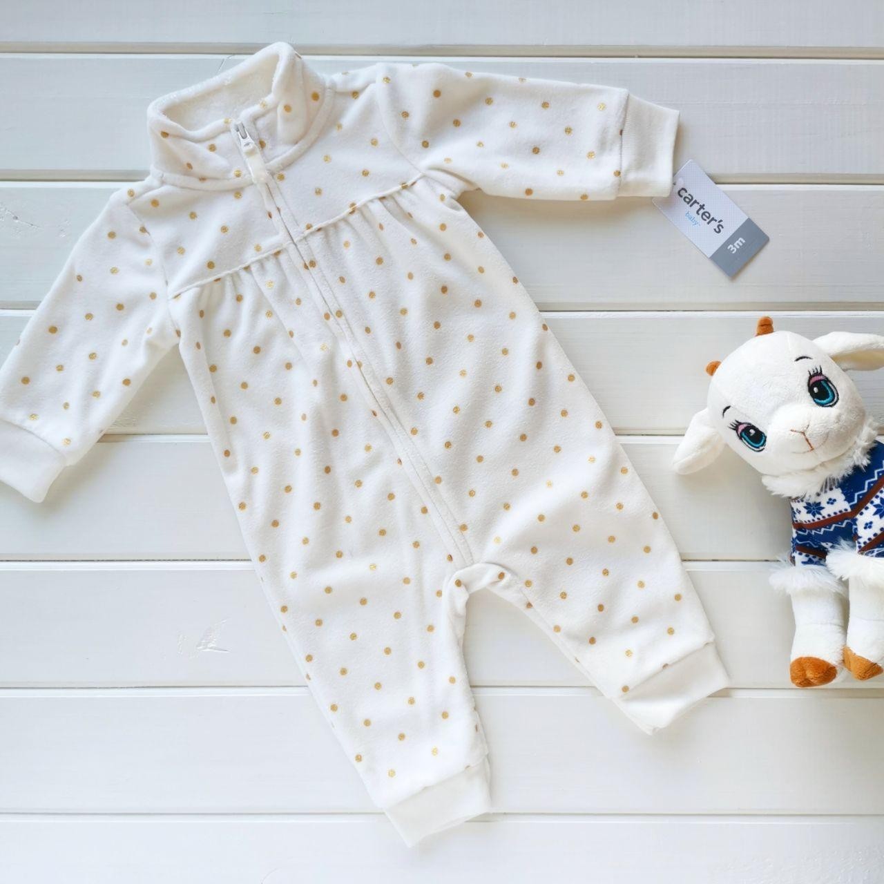 

Комбинезон флисовый Carter's для девочки на рост 83-86 см (24м) 4033 (24)