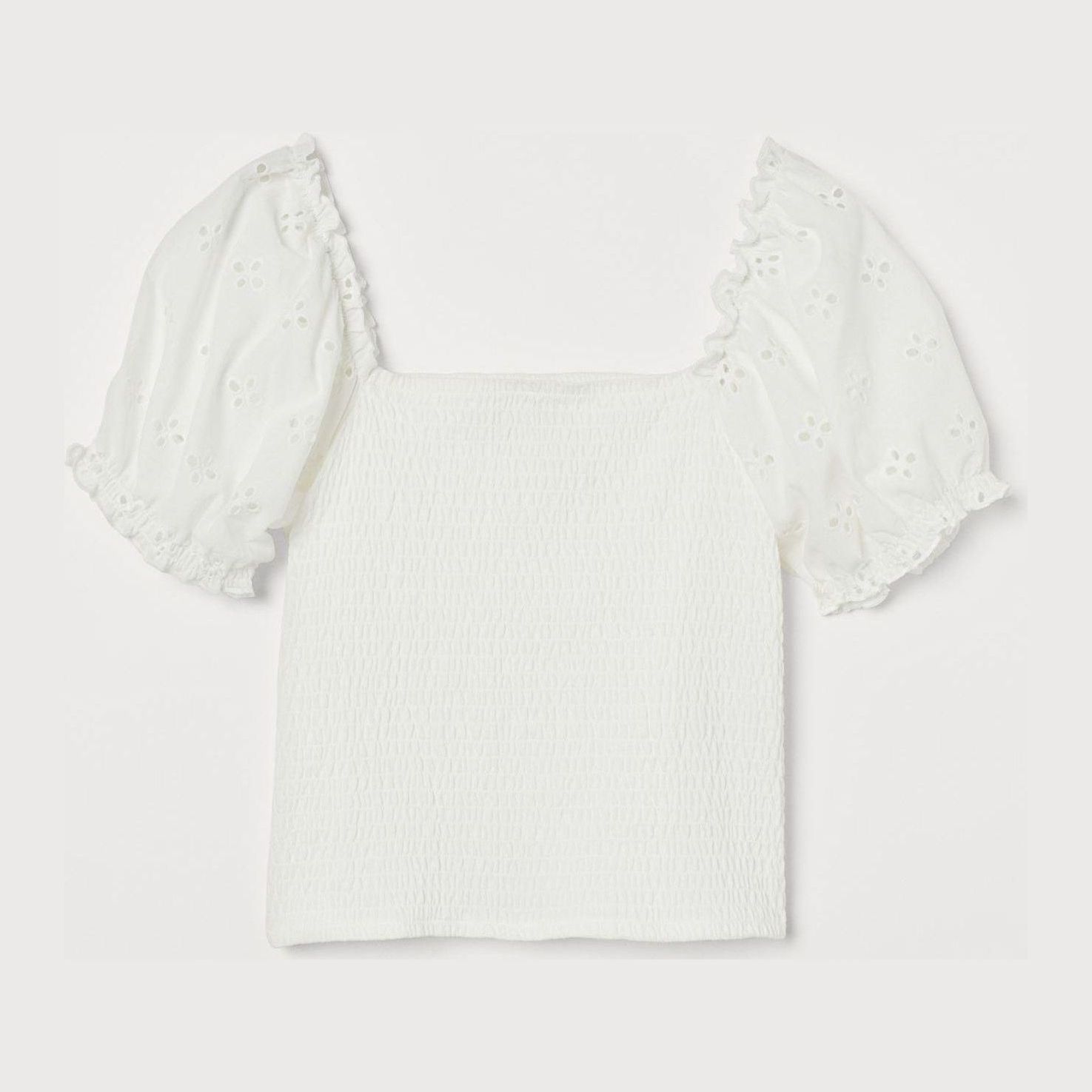 

Топ H&M 8366991-ABAK M Молочный