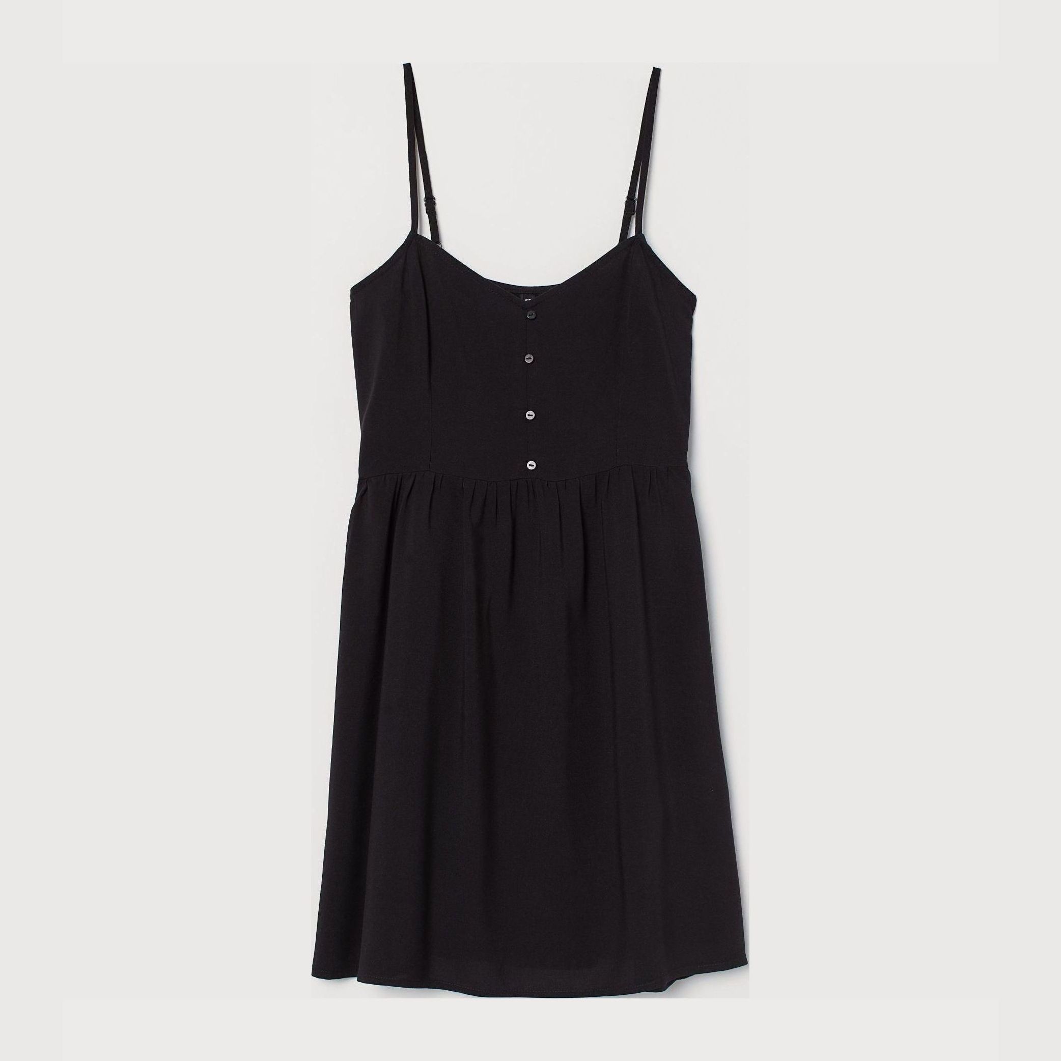 

Сарафан джинсовый H&M 7471961-AAAD 44 Черный