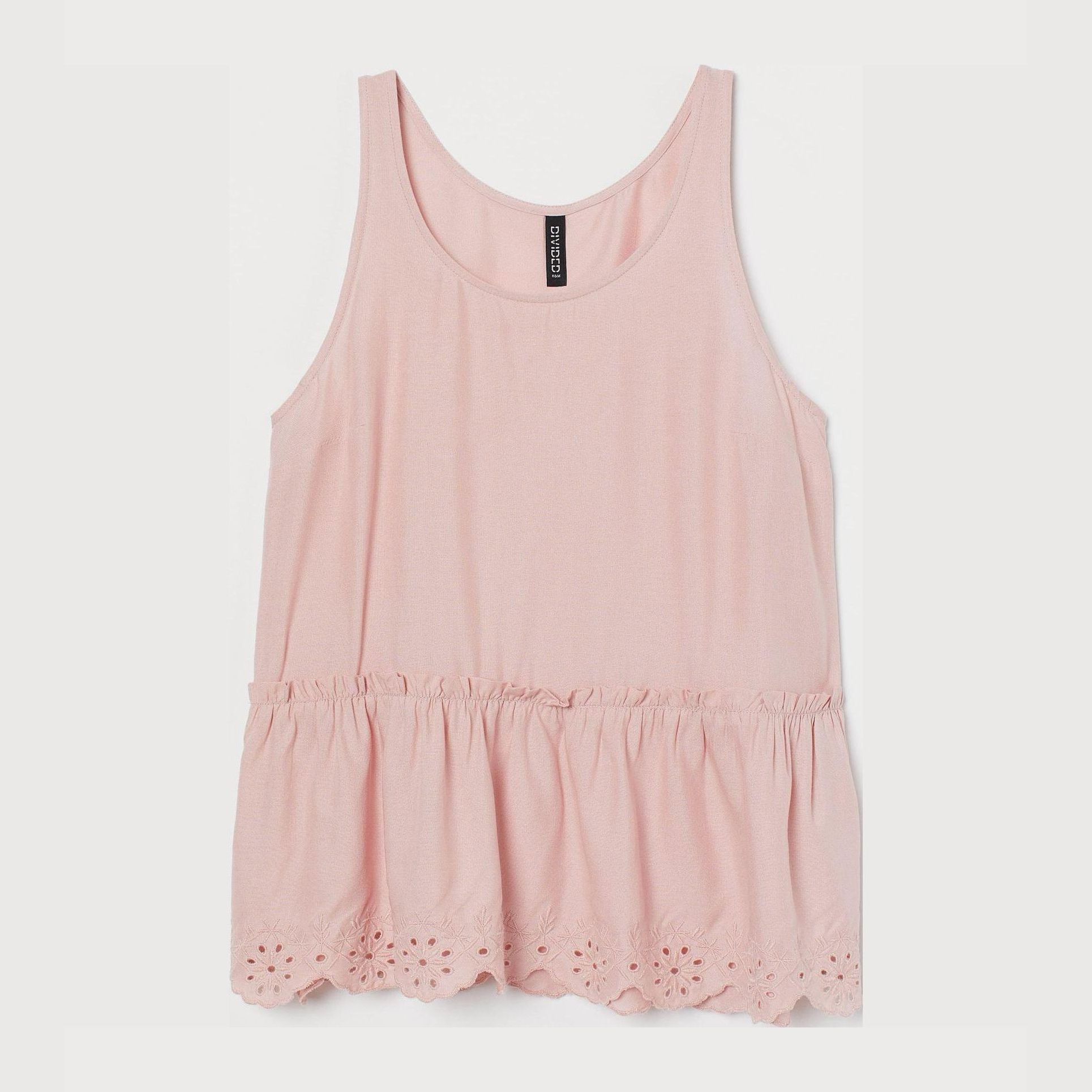 

Топ H&M 8678881-ACWV 36 Светло-розовый