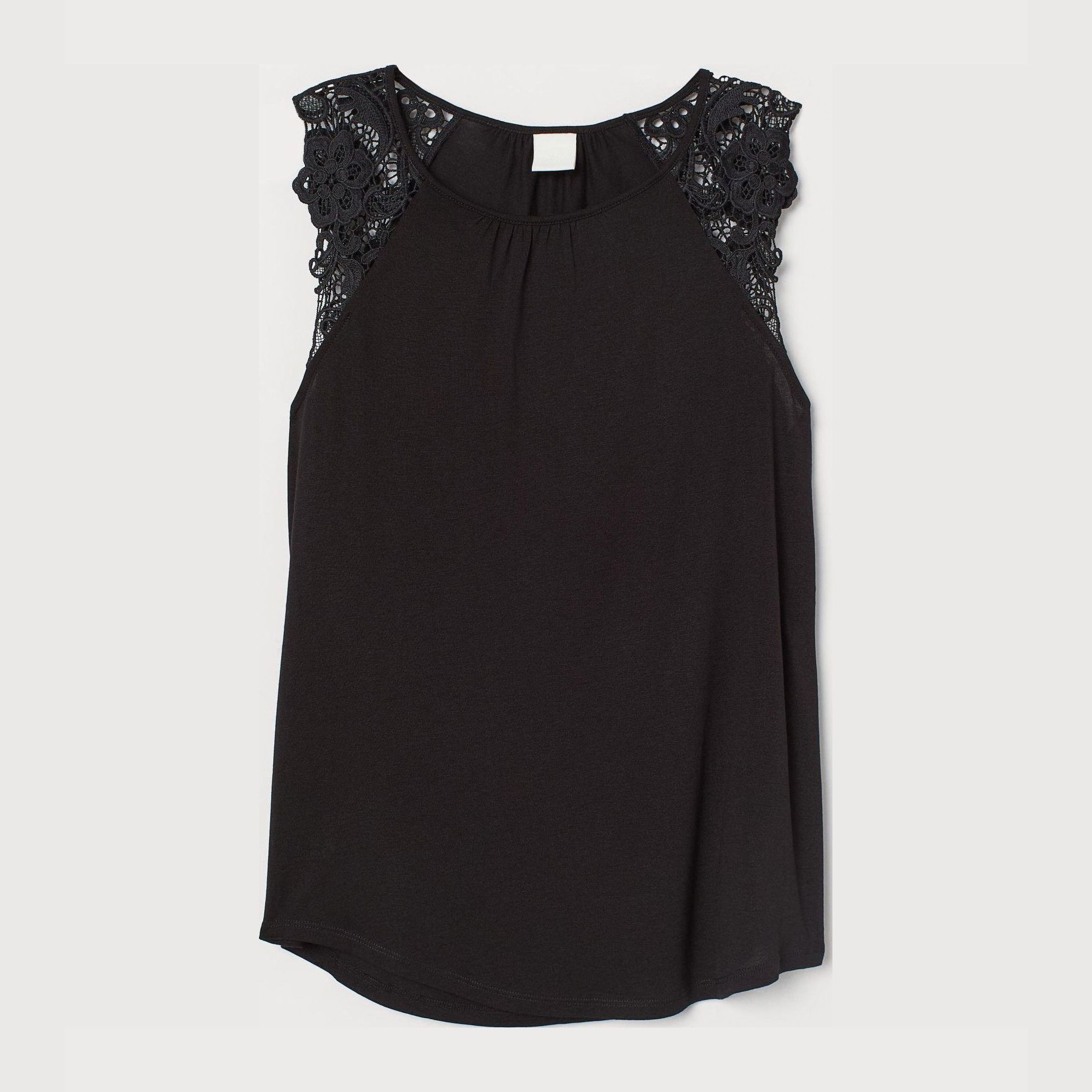 

Топ H&M 8180321-AAAD XL Черный
