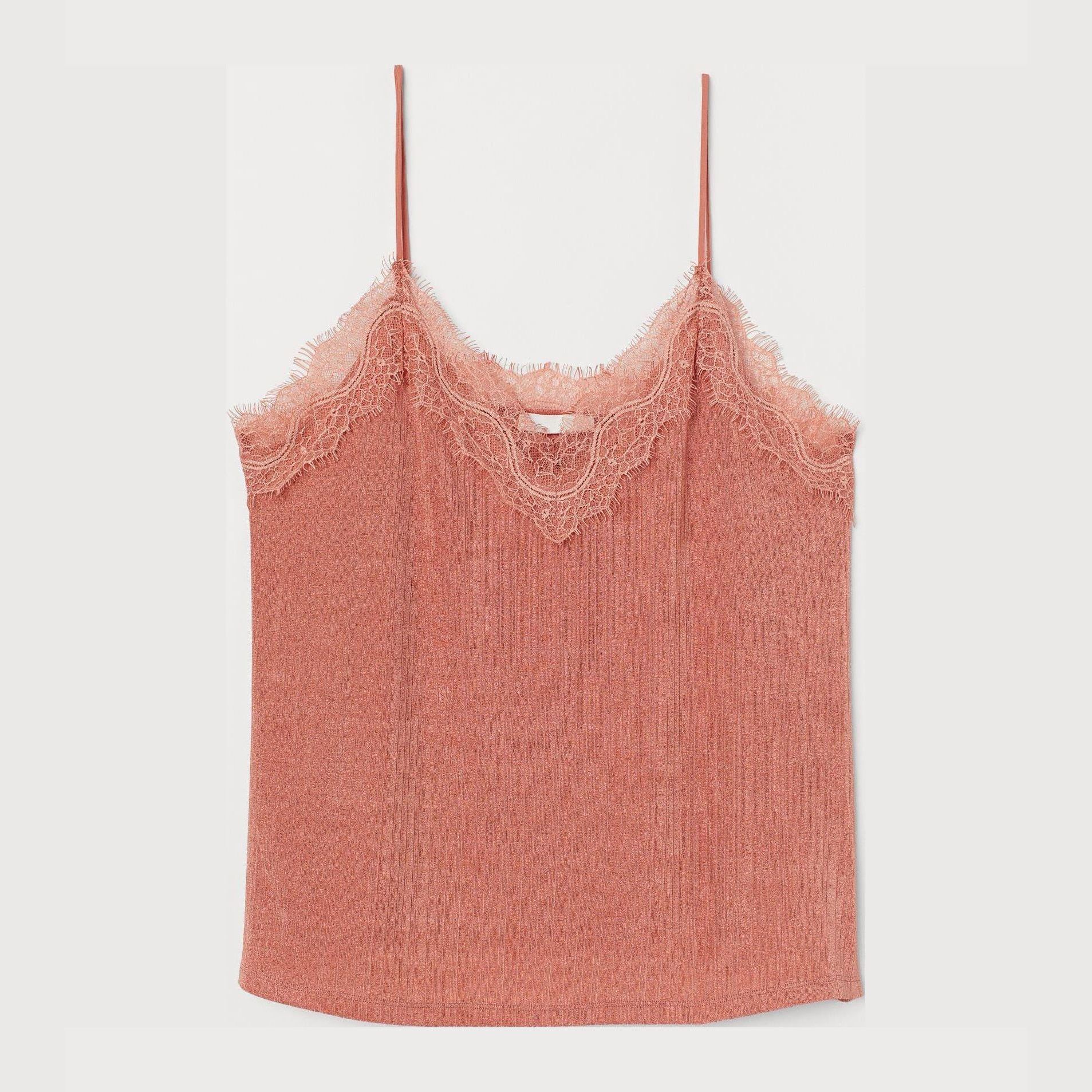 

Топ H&M 7954400-ACWG XL Розовый