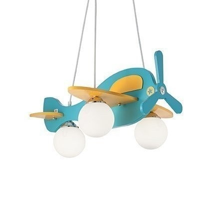 

Подвесной светильник Ideal Lux AVION-1 SP3 (BLU/GIALLO) (136325)