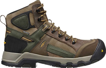 

Мужские ботинки KEEN Utility Davenport Waterproof Composite Toe Work Boot Shitake/Forest Night Leather 44.5