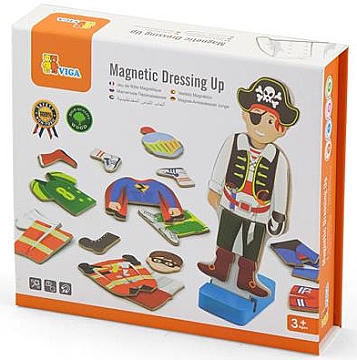 

Игровой набор "Гардероб мальчика на магнитах" - Viga Toys (20-913625)