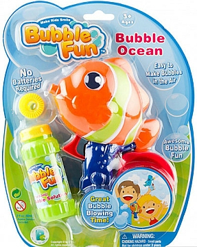 

Мыльные пузыри "Рыбка", 60 мл - Bubble Fun (20-987666)
