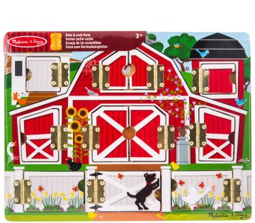 

Доска с окошками Ферма - Melissa&Doug (20-61257)