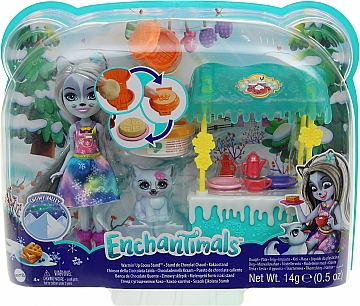 

Игровой набор "Магазинчик с вафлями Хаски Хавны" - Enchantimals Mattel (20-937923)