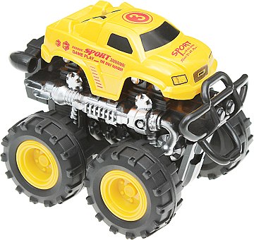 

Детская машинка 4WD инерционная, желтая, Sport 3 - Big Motors (20-575123)