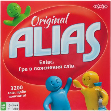 

Настольная игра "Веселая семейка Элиас" (украинский) - Tactic Alias (20-403937)