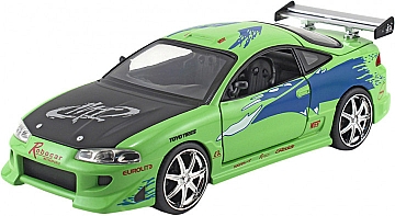 

Машина металлическая "Форсаж" Mitsubishi Eclipse 1995, 1:24 - Jada (20-941259)