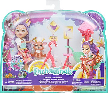 

Игровой набор с транспортным средством "Велосипедные друзья" - Mattel (20-841776)