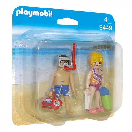 

Игровой набор Playmobil Посетители пляжа (17-6336442)