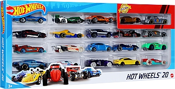 

Набор базовый "20 автомобилей" Hot Wheels, масштаб 1:64 - Hot Wheels Mattel (20-970590)