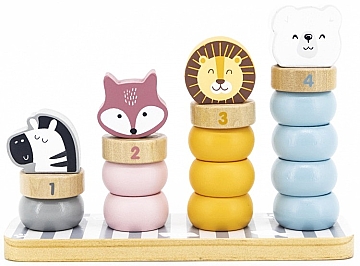 

Набор для обучения PolarB "Животные из блоков" - Viga Toys (20-910665)