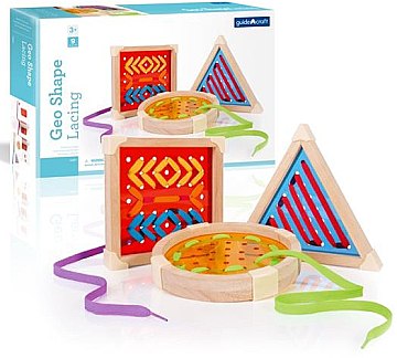 

Шнуровка Manipulatives "Геометрия" - Guidecraft (20-735958)