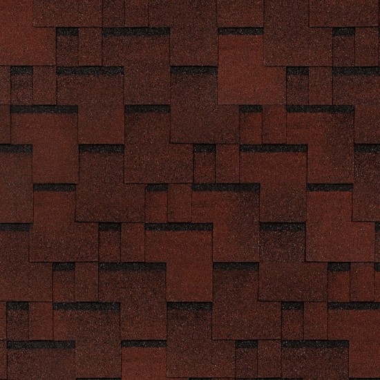 

Битумная черепица TEGOLA TOP SHINGLE FUTURO Красная
