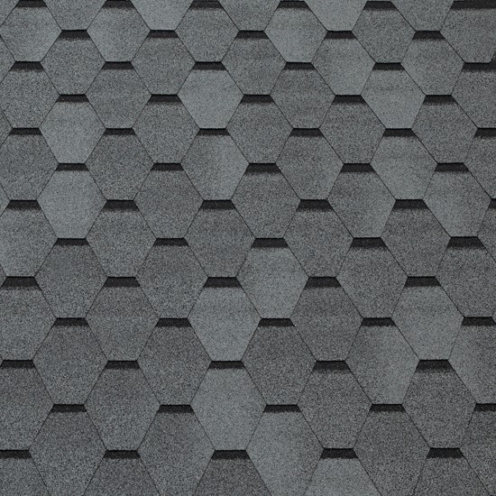 

Битумная черепица TEGOLA TOP SHINGLE SMALTO Серый