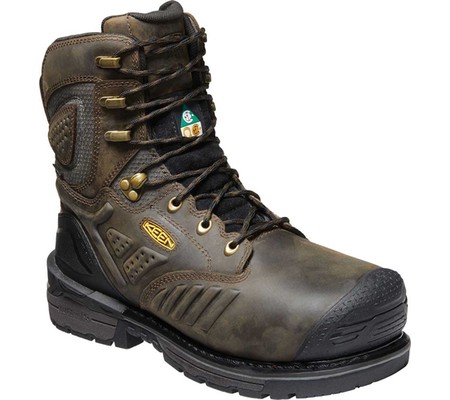 

Мужские ботинки KEEN Utility CSA Philadelphia 8" 600G Waterproof Boot Cascade Brown/Black Leather 44.5