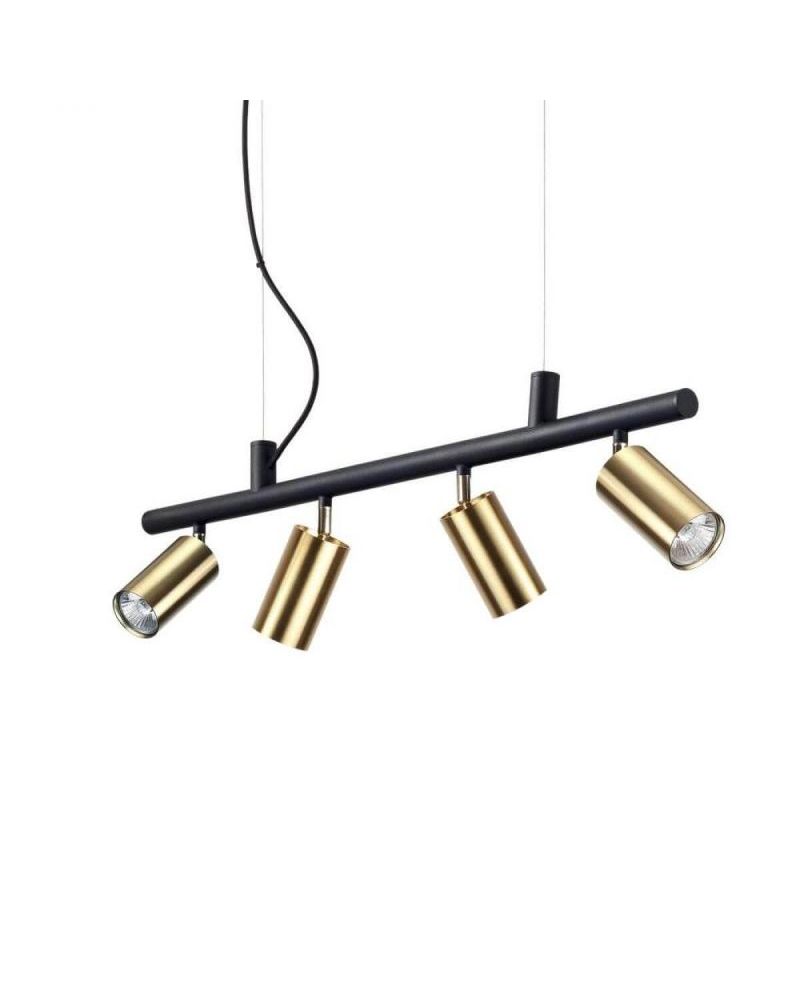 

Подвесной светильник Ideal Lux 244624 Dynamite SP4 Ottone Satinato
