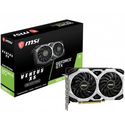 

Відеокарта MSI GeForce GTX1660 Ti 6144Mb VENTUS XS OC (GTX 1660 Ti VENTUS XS 6G OC)