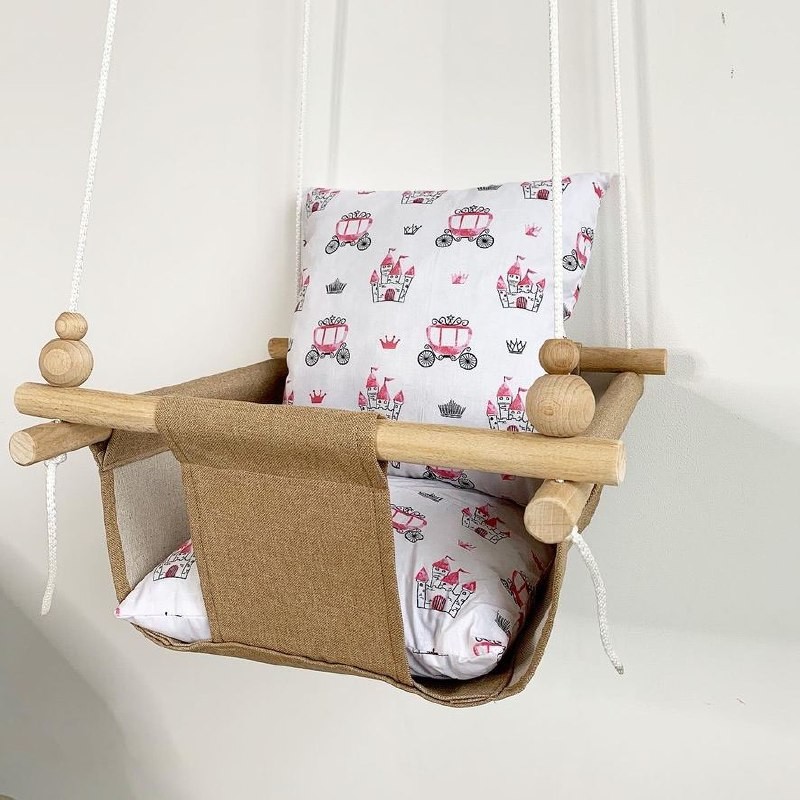 

Детская качеля Infancy Кареты, Карамельная основа