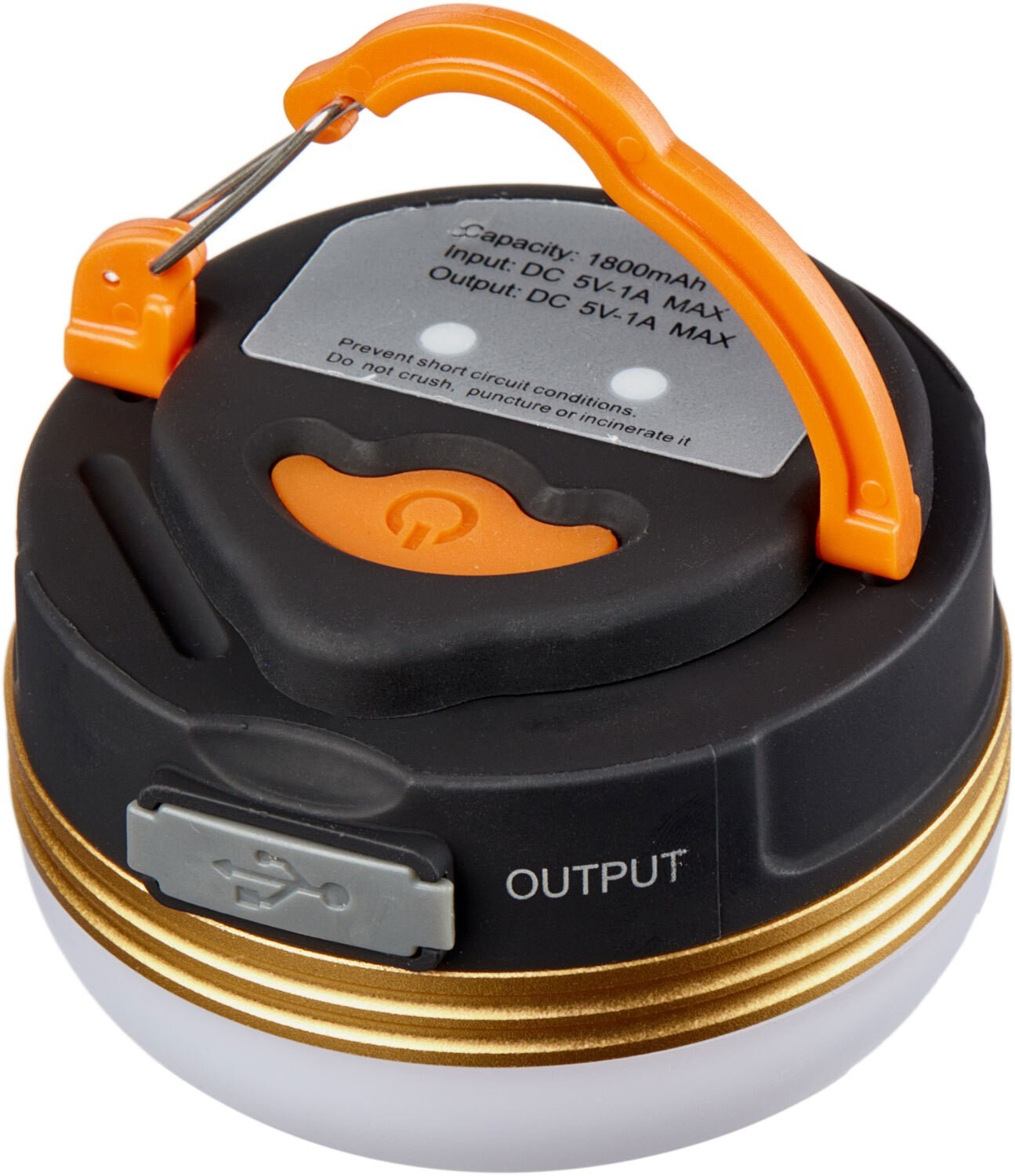 

Фонарь кемпинговый SKIF Outdoor Light Drop Black/Orange