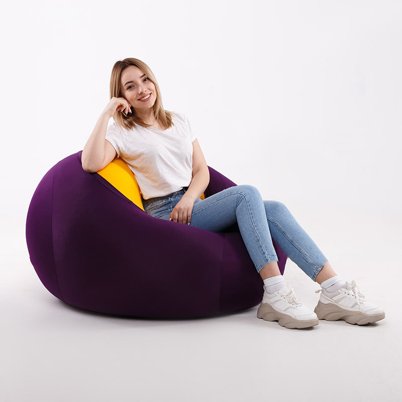

Кресло эластичное Yogi-bo Double Color SanchoBAG, материал Flexible, диаметр 90 см