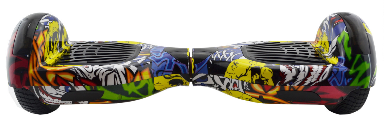 

Гироборд 6,5" RIAS Cамобаланс, Led, Bluetooth, сумка, пульт Graffiti (3_6590)