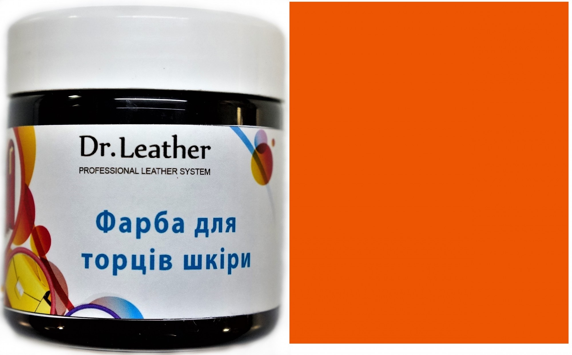

Краска для уреза кожи DrLeather Touch Up Pigment 150мл Оранжевый