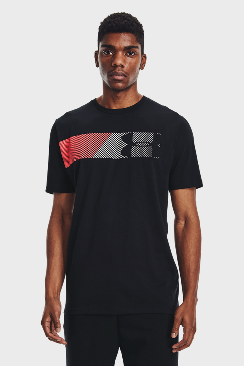 

Мужская черная футболка UA FAST LEFT CHEST 2.0 SS-BLK Under Armour S 1329584-002