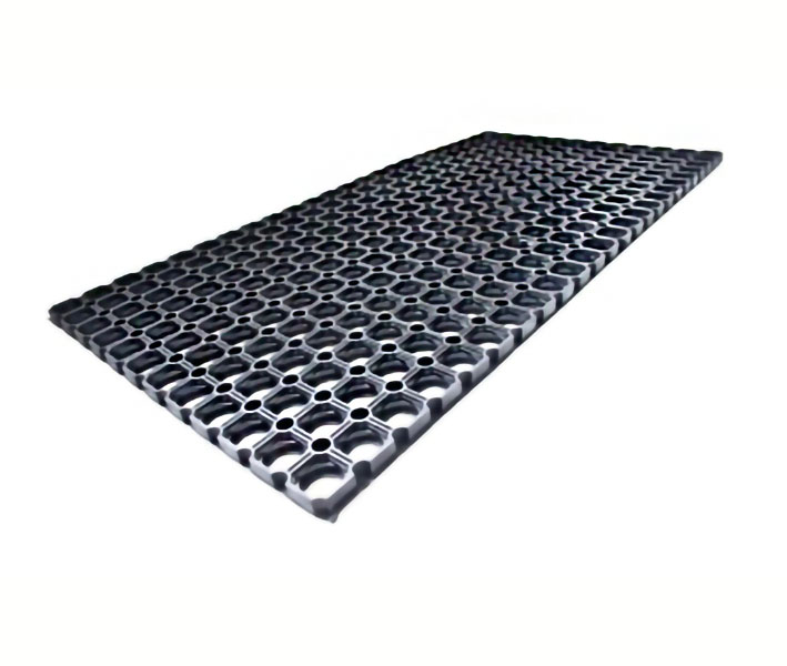 

резиновый Сота "HARD" размер 120*80 см Plast Черный