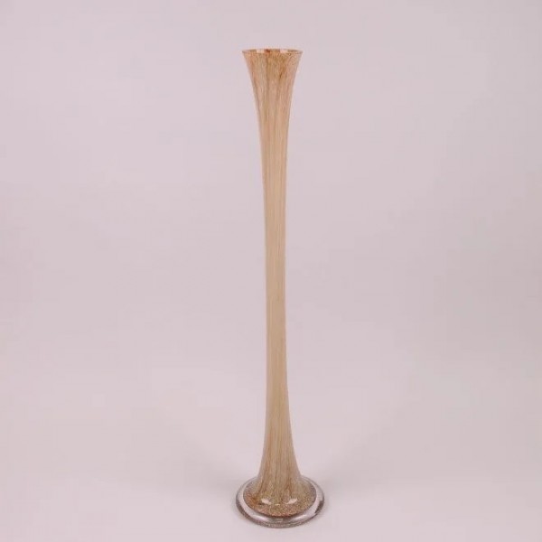 

Ваза стеклянная Flora Pypa коричневая 80 см. 8271