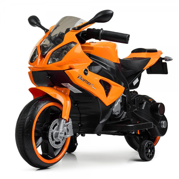 

Электро-/Веломобиль Мотоцикл Bambi Racer M 4103-7 Оранжевый (SL00774)