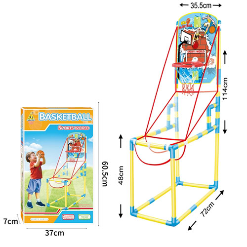 

Для баскетбола Баскетбольное кольцо Bambi MR 0480 на стойке, 35,5-72-в114см (BAM003805)