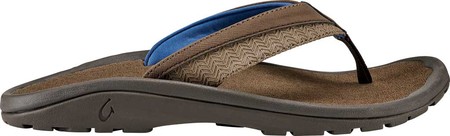 

Мужские вьетнамки, сланцы OluKai Ohana Koa Flip Flop Espresso/Mustang Synthetic 42