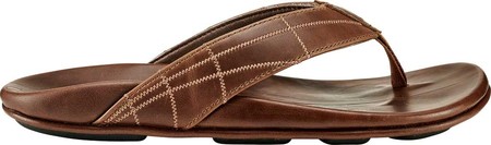 

Мужские вьетнамки, сланцы OluKai Hokule'a Kia Thong Sandal Tan/Tan Full Grain Leather 40