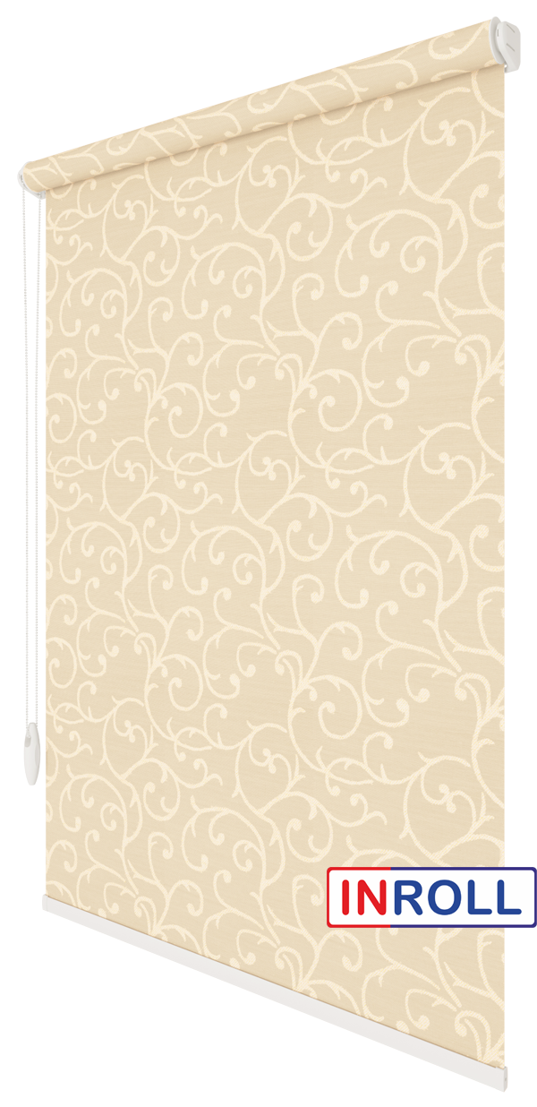 

Ролета тканевая INROLL Есо-Standart 167,5х165 см Akant Светло-бежевый (абрикос) 2170