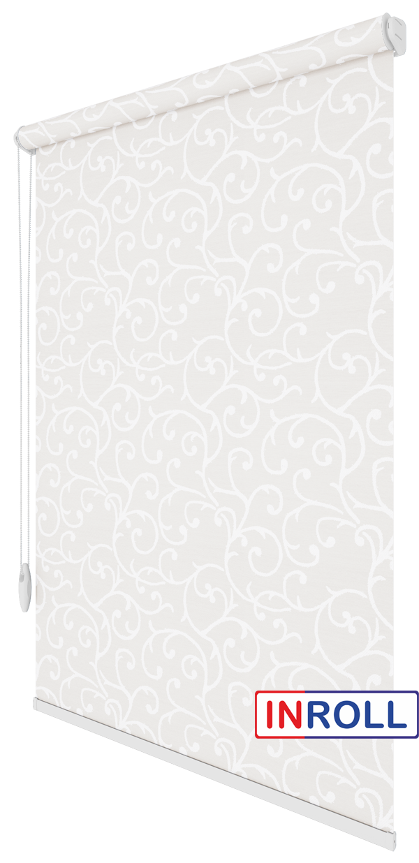 

Ролета тканевая INROLL Есо-Standart 105х165 см Akant Белый 2018