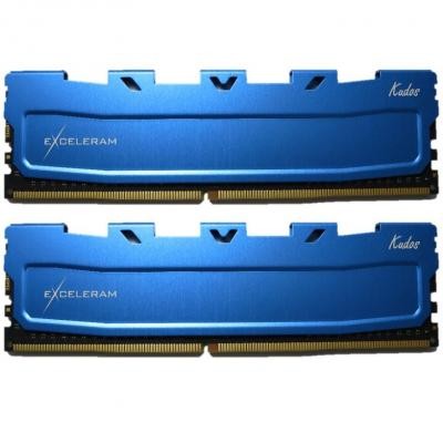 

Модуль памяти для компьютера DDR3 16GB (2x8GB) 1600 MHz Blue Kudos eXceleram (EKBLUE3161611AD)