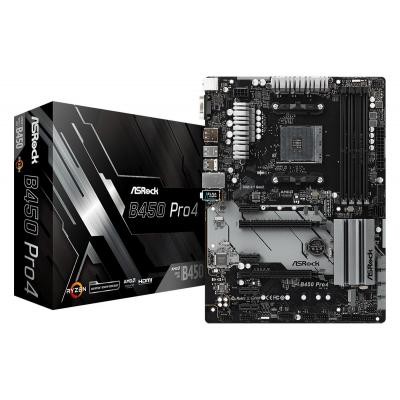 

Материнская плата ASRock B450 PRO4