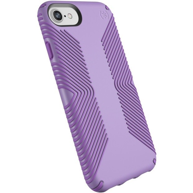 

​Противоударный чехол бампер Speck Presidio Grip Iphone 6 Iphone 6s Iphone 7 Iphone 8 Iphone SE 2020 Whisper Purple/Lilac Purple