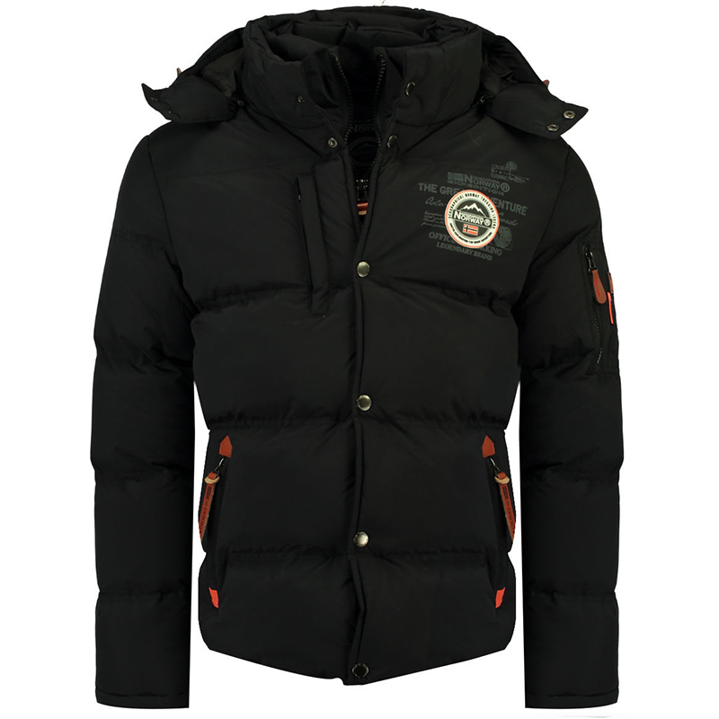 

Куртка мужская Geographical Norway черная WR053H-010, Куртка мужская Geographical Norway черная WR053H-010 (XL)