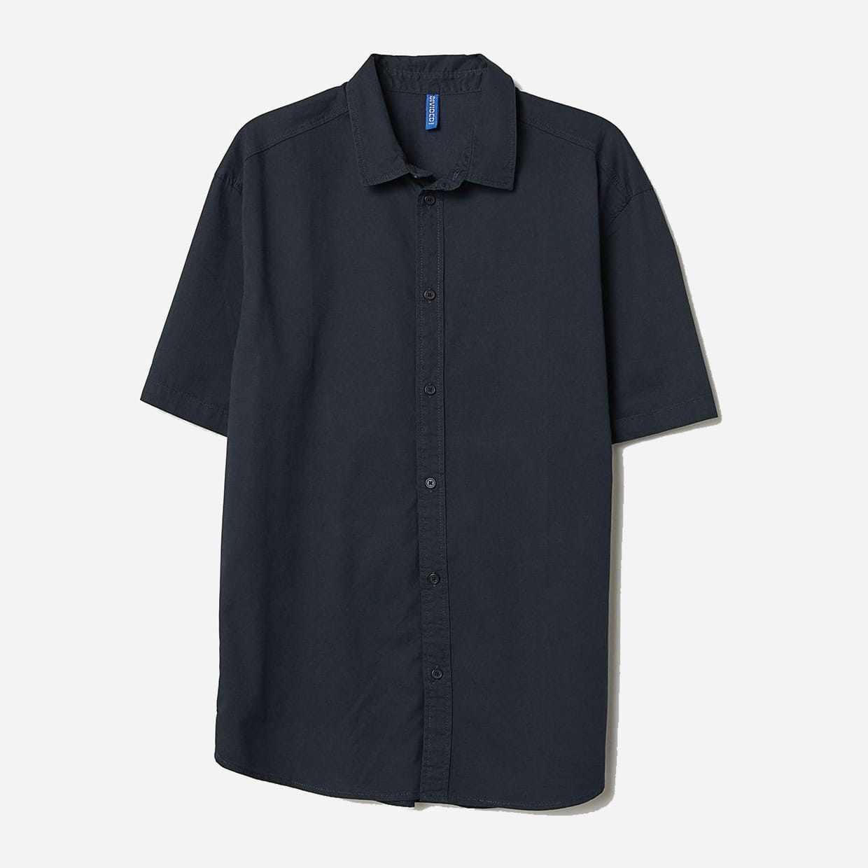 

Рубашка H&M 687997002a23 S Темно-синяя