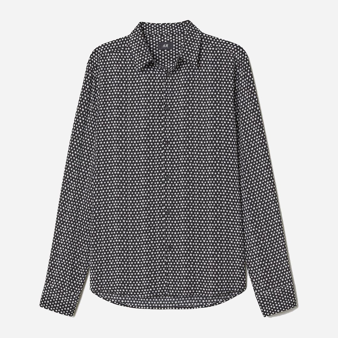 

Рубашка H&M 673426004a23 S Черная
